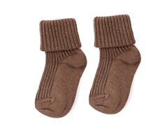 MP socks cotton sienna brown (2-pack)
